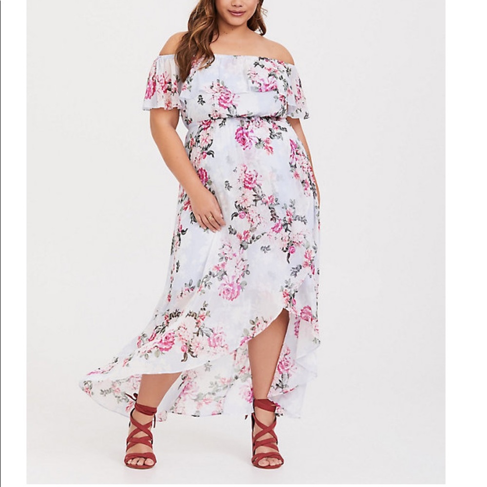 Torrid Floral Maxi Dress